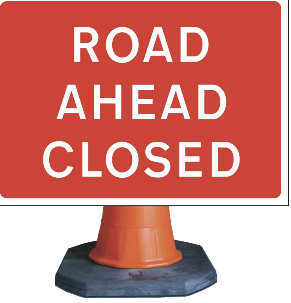 Communication 54 – Street Closed Due To Works